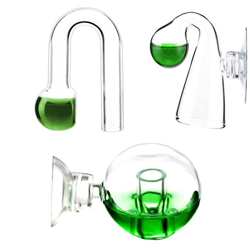 Aquarium Planted Fish Tank - Diffuse Glass CO2 Drop Checker Aquarium