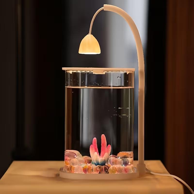 360° Panoramic Clear Desktop F - Planted Aquarium For Goldfish 评论和价格