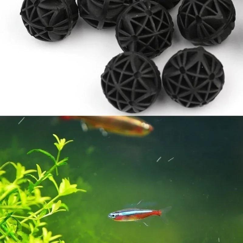 50Pcs 16mm Aquarium Bio Filter - Aquarium Planted Fish Tank 评论和价格