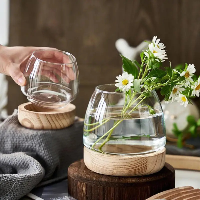 Decorative Round Glass Fish Ta - Planted Aquarium For Goldfish 评论和价格