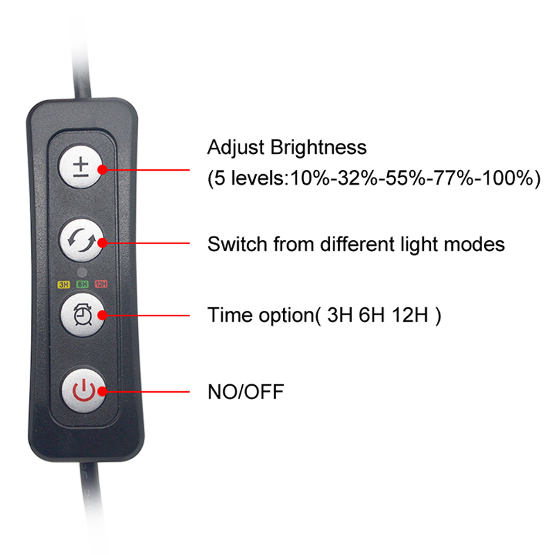 Aquarium LED Light for 16-64CM - Planted Aquarium Pendant Light 评论和价格