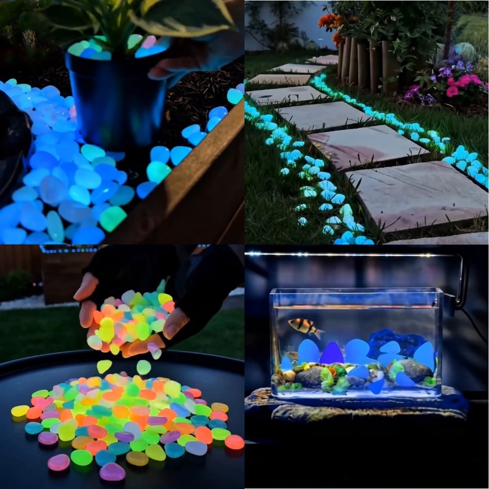 Colorful Glow In The Dark Lumi - Aquarium Planted Fish Tank 评论和价格