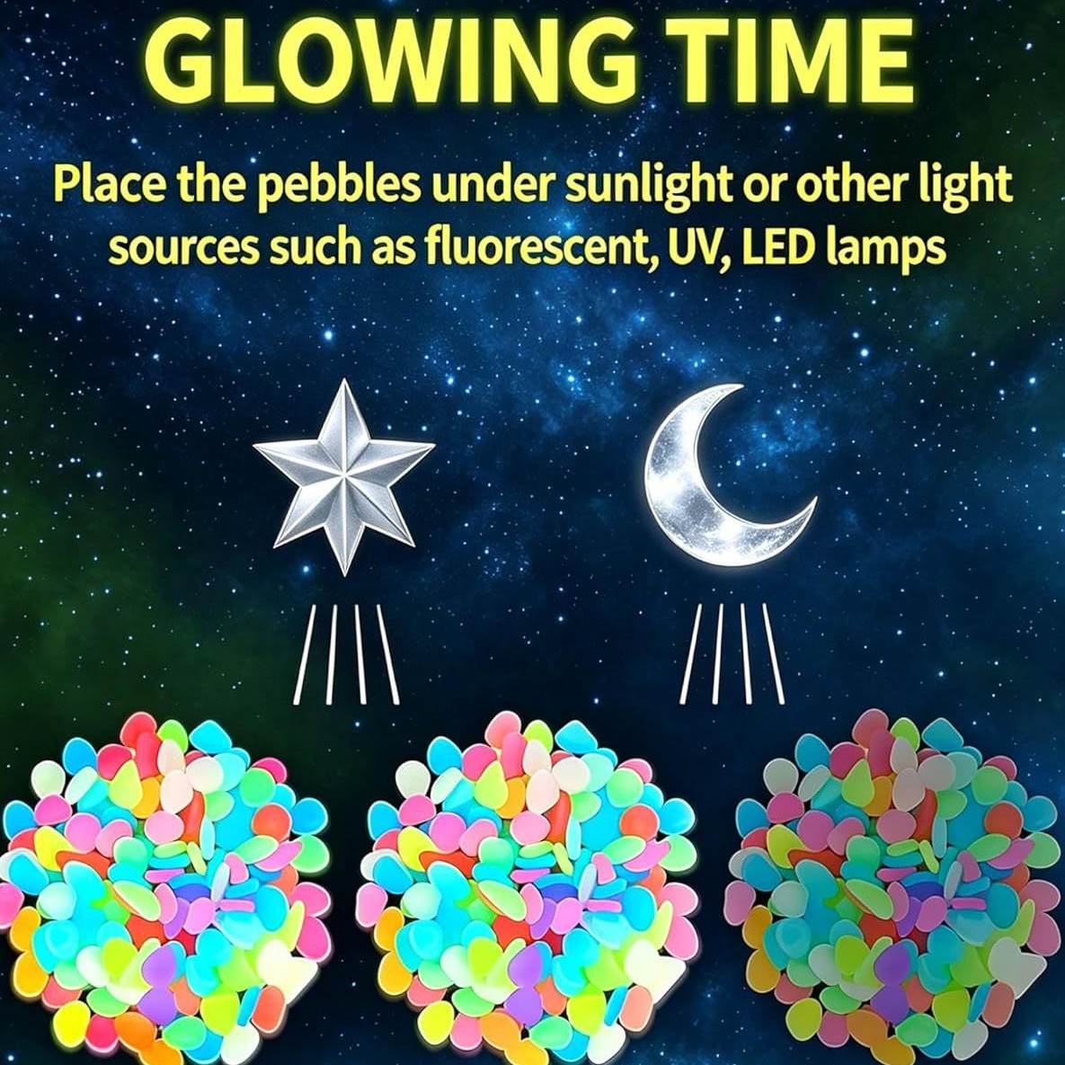 Colorful Glow In The Dark Lumi - Aquarium Planted Fish Tank 评论和价格